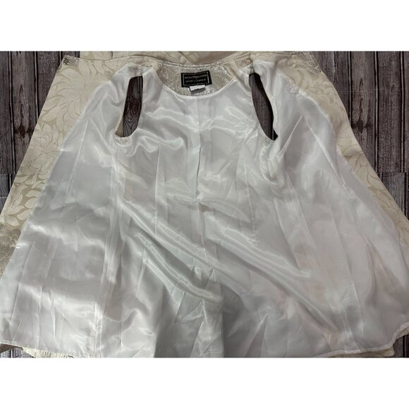 Jules Tournier hooded brocade Dress Sz 32" RARE made in France Vintage - Picture 2 of 4